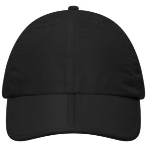 myrtle beach 6 Panel Pack-a-Cap MB6155 - black