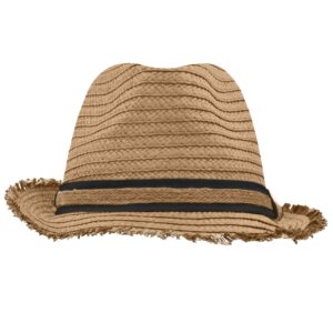 myrtle beach Trendy Summer Hat MB6703 - caramel/black