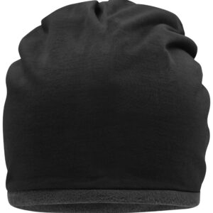 myrtle beach Fleece Beanie MB7131 - black/carbon