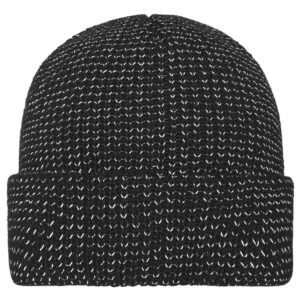 myrtle beach Reflective Winter Beanie MB7142 - black