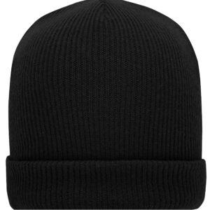 myrtle beach Soft Knitted Winter Beanie MB7145 - black