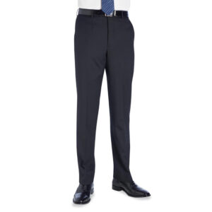Brook Taverner Aldwych Tailored Fit Trouser 8557 - Black