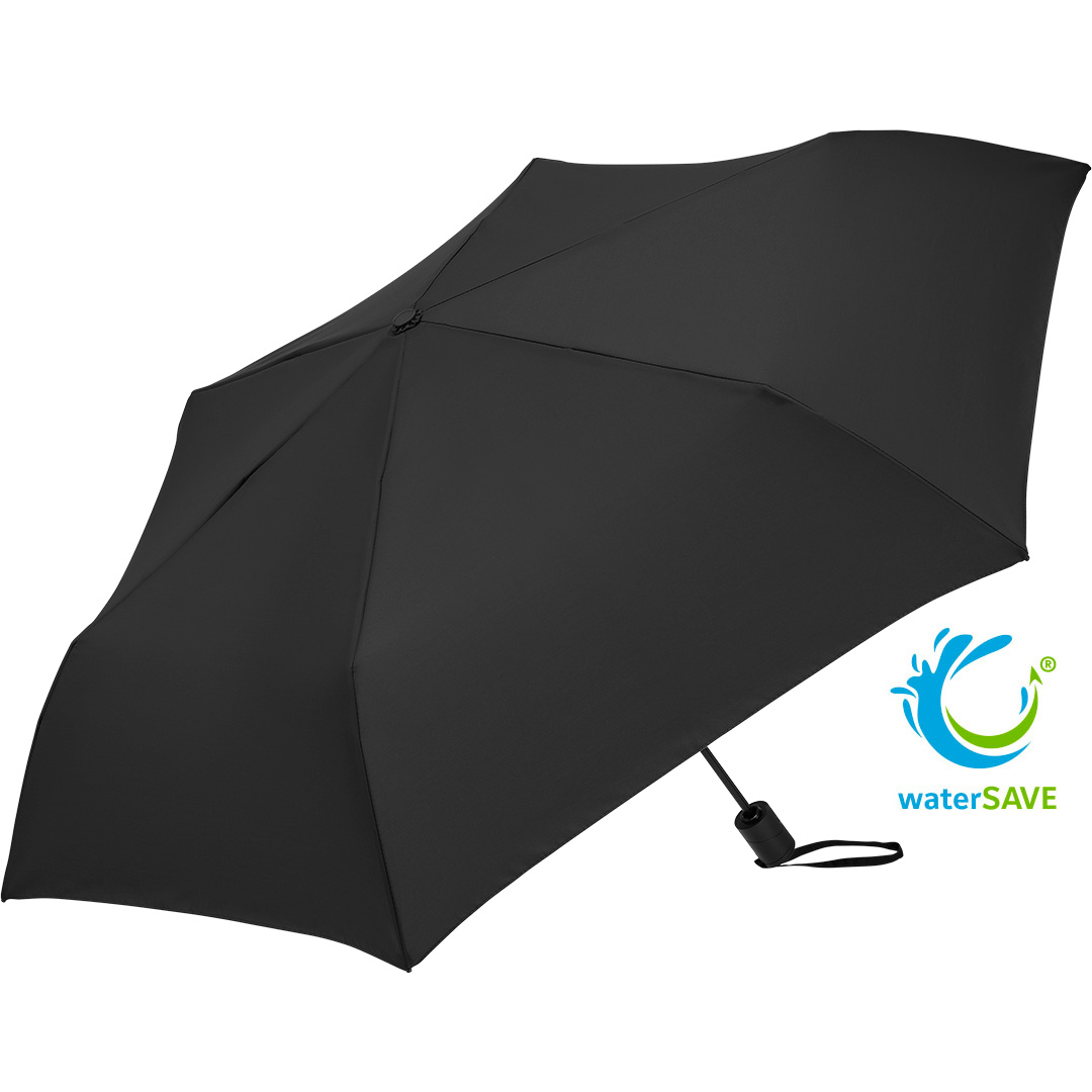 Fare AOC mini pocket paraplu FiligRain Only200 5462 - black wS