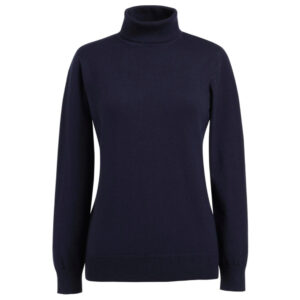 Brook Taverner Athens Roll Neck Jumper 2398 - Navy