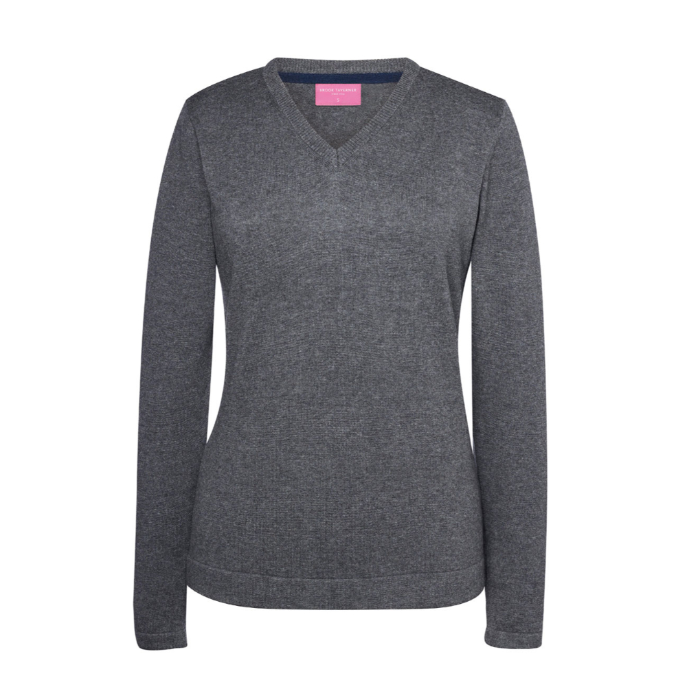 Brook Taverner Atlanta V Neck Jumper 2307