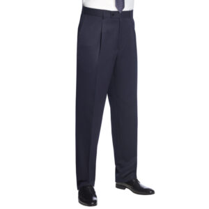 Brook Taverner Delta Classic Fit Trouser 8515 - Navy