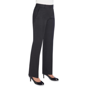 Brook Taverner Aura Straight Leg Trouser 2259 - Charcoal