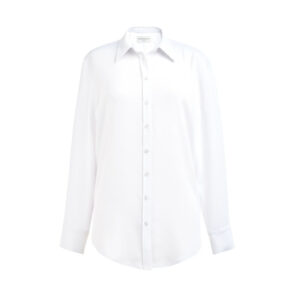 Brook Taverner Bergamo L/S Crepe Blouse 2419 - White