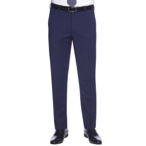 Brook Taverner Cassino Slim Fit Trouser 8655 - Mid Blue