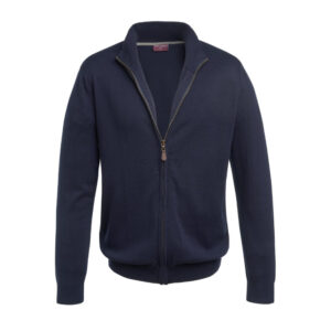 Brook Taverner Columbus Zip Cardigan 4218 - Navy