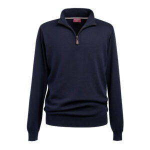Brook Taverner Dallas 1/4 Zip Jumper 7898 - Navy