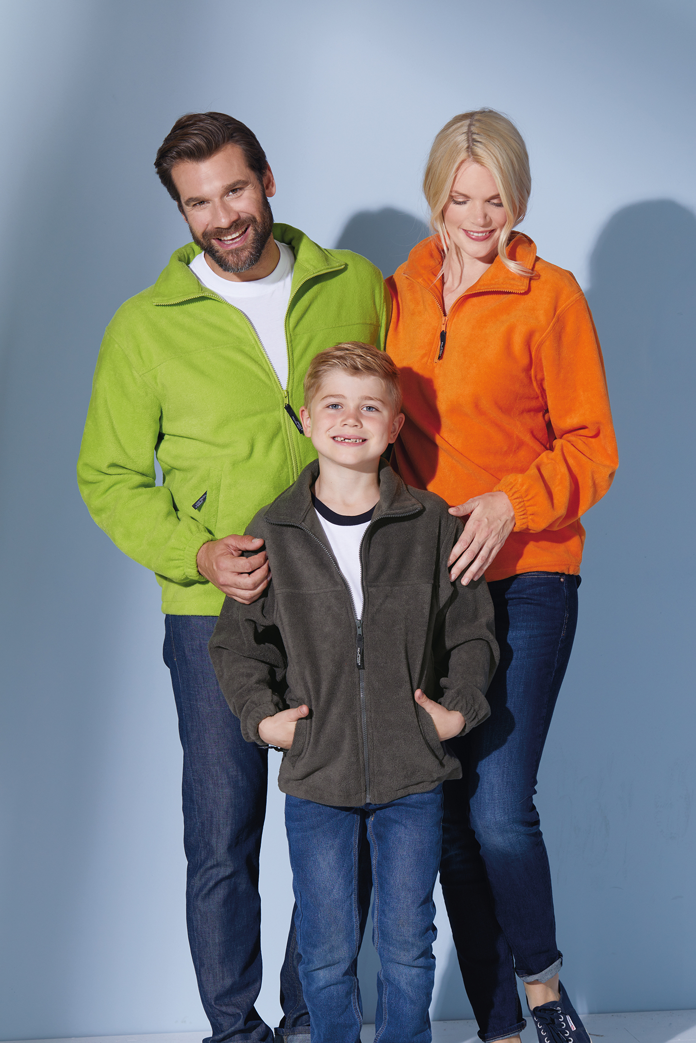 James & Nicholson Half-Zip Fleece JN043