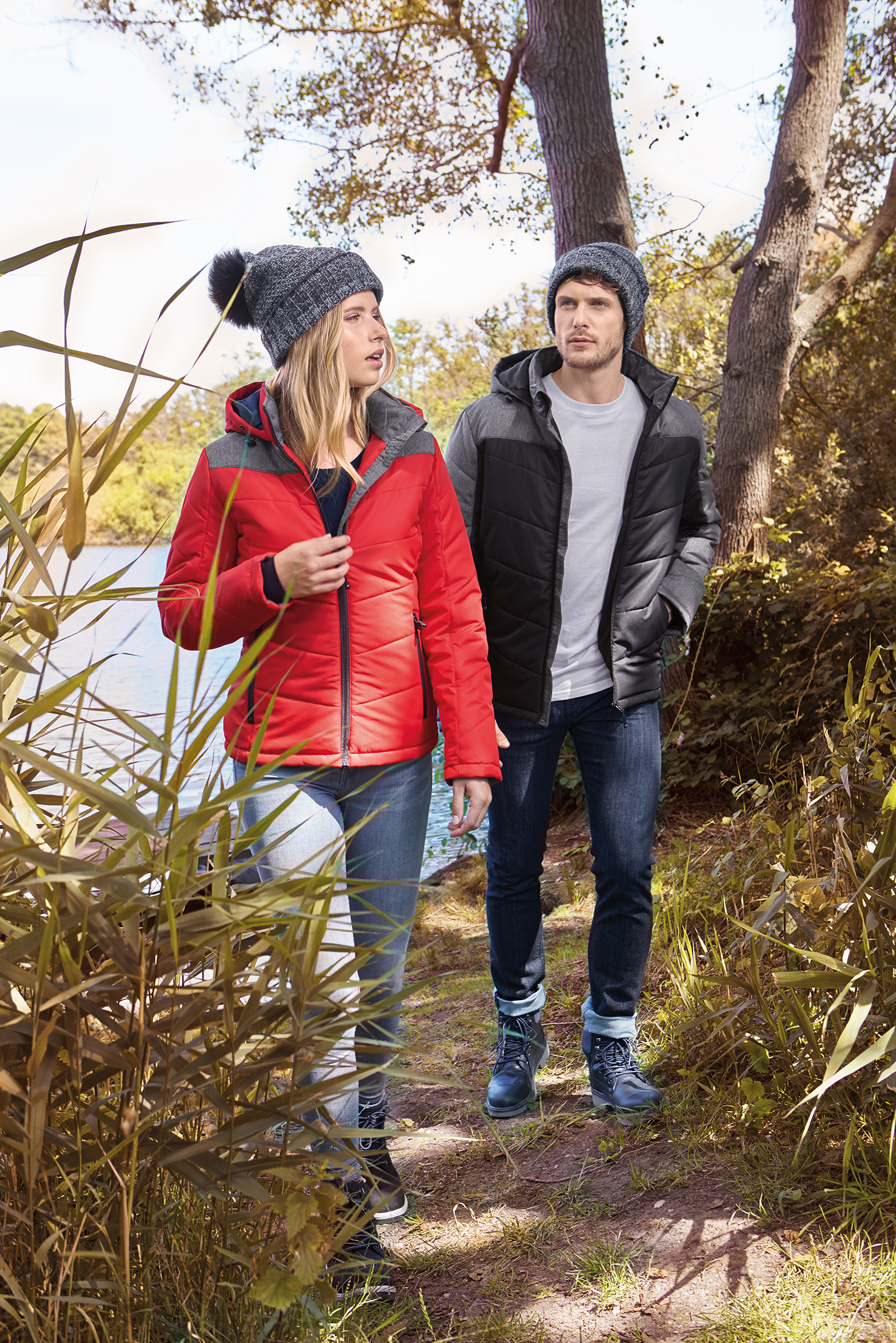 James & Nicholson Ladies' Winter Jacket JN1133