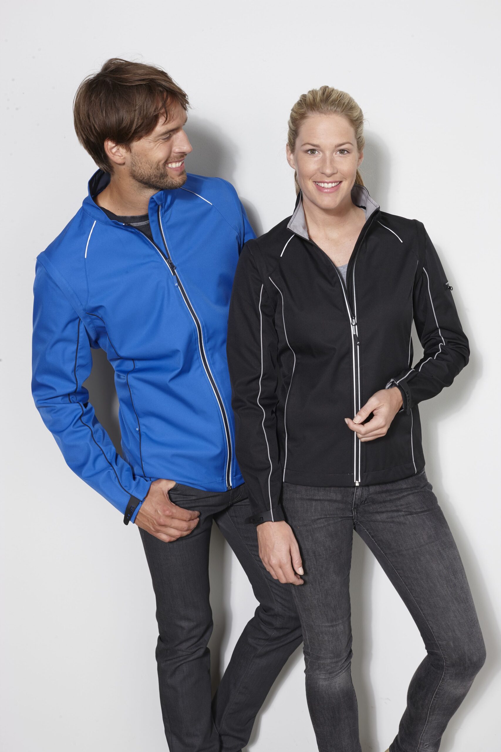 James & Nicholson Ladies' Zip-Off Softshell Jacket JN1121