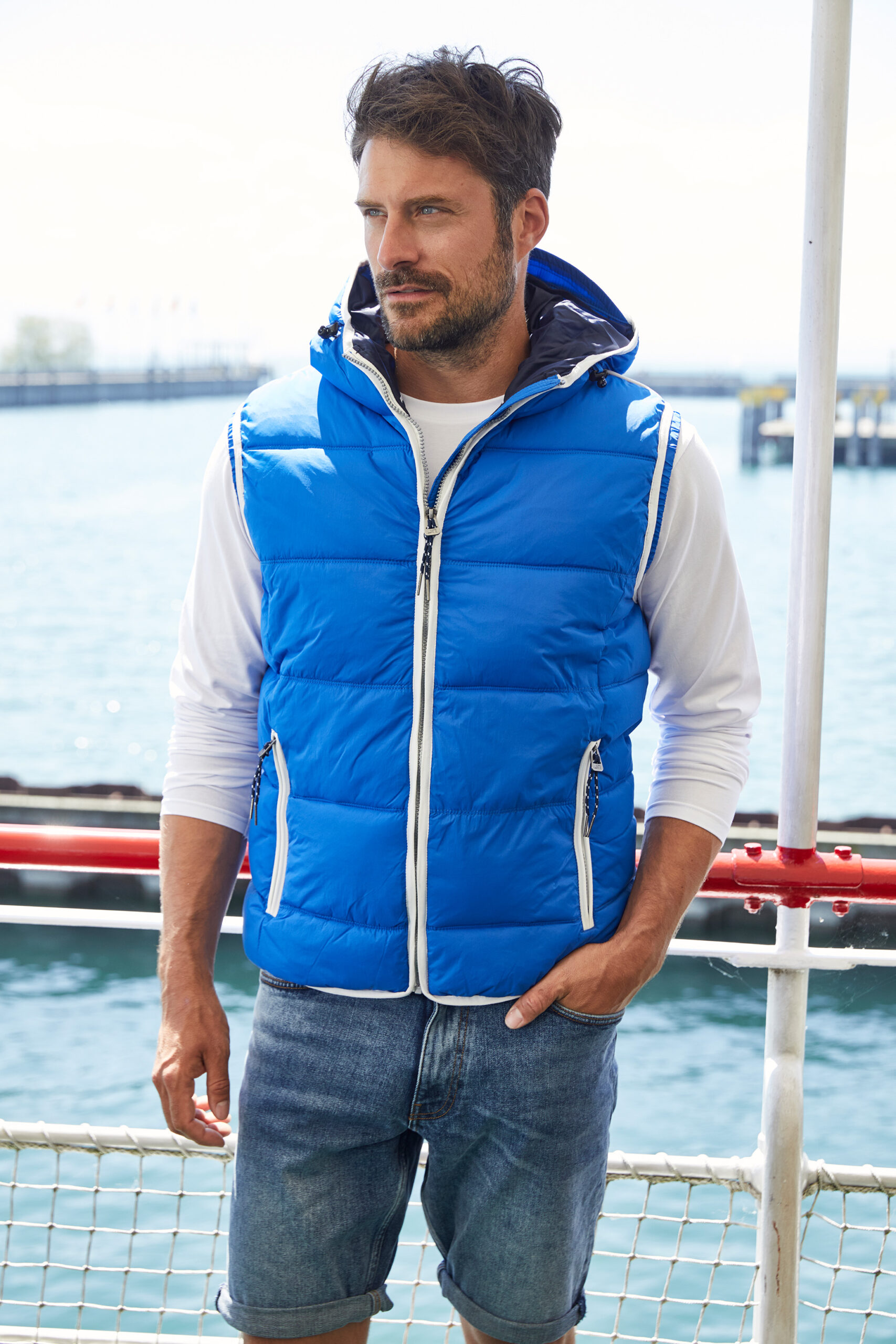 James & Nicholson Men's Maritime Vest JN1076