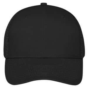 myrtle beach 6 Panel Mesh Cap MB6239 - black/black