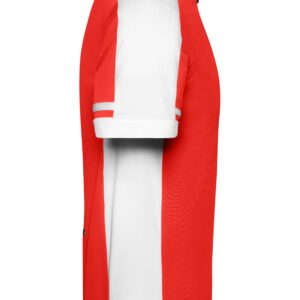 James & Nicholson Men's Bike-T Full Zip JN454 - red