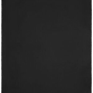 James & Nicholson Fleece Blanket JN1901 - black/light-grey