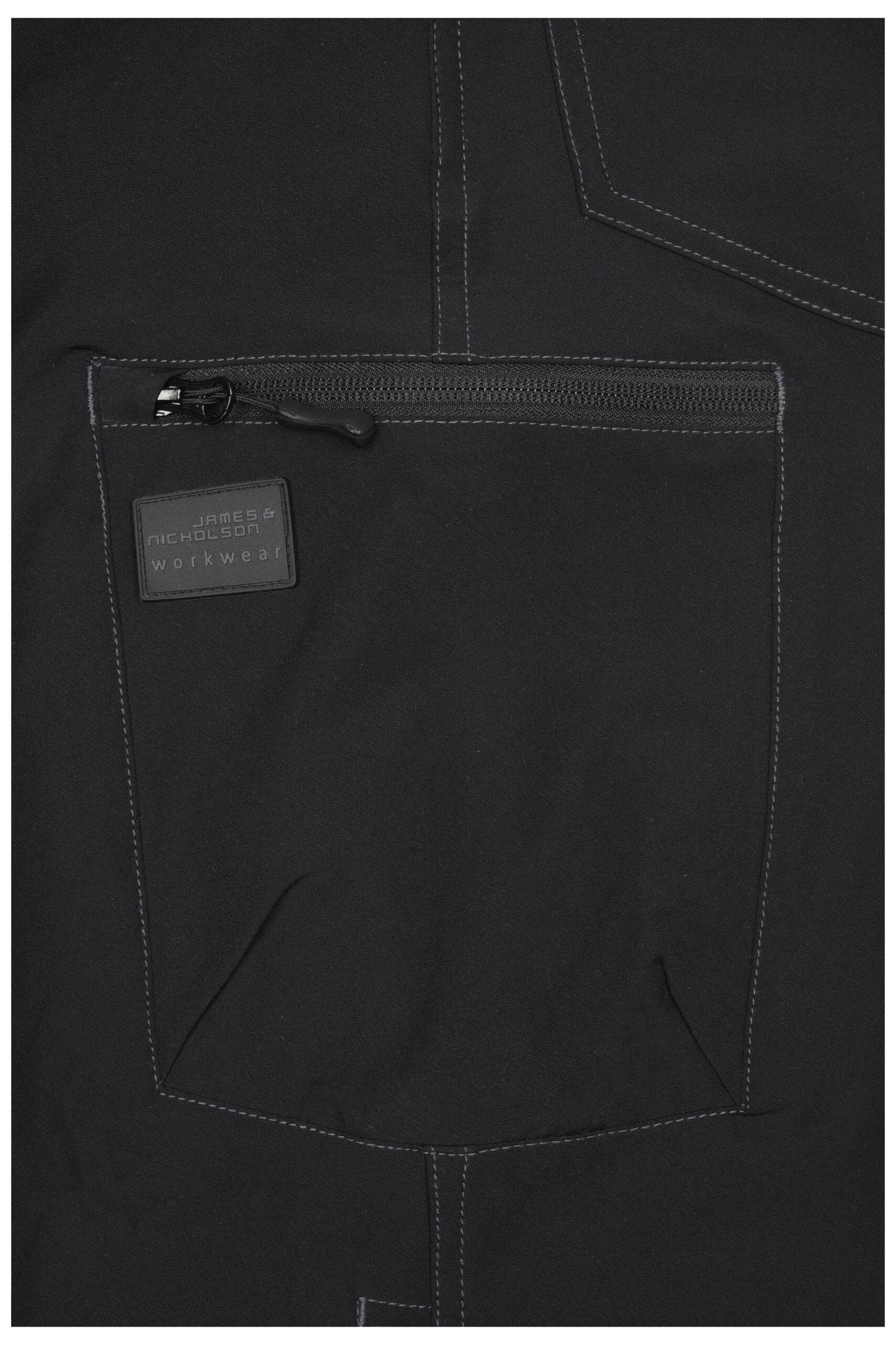 James & Nicholson Workwear Pants 4-Way Stretch Slim Line JN1813