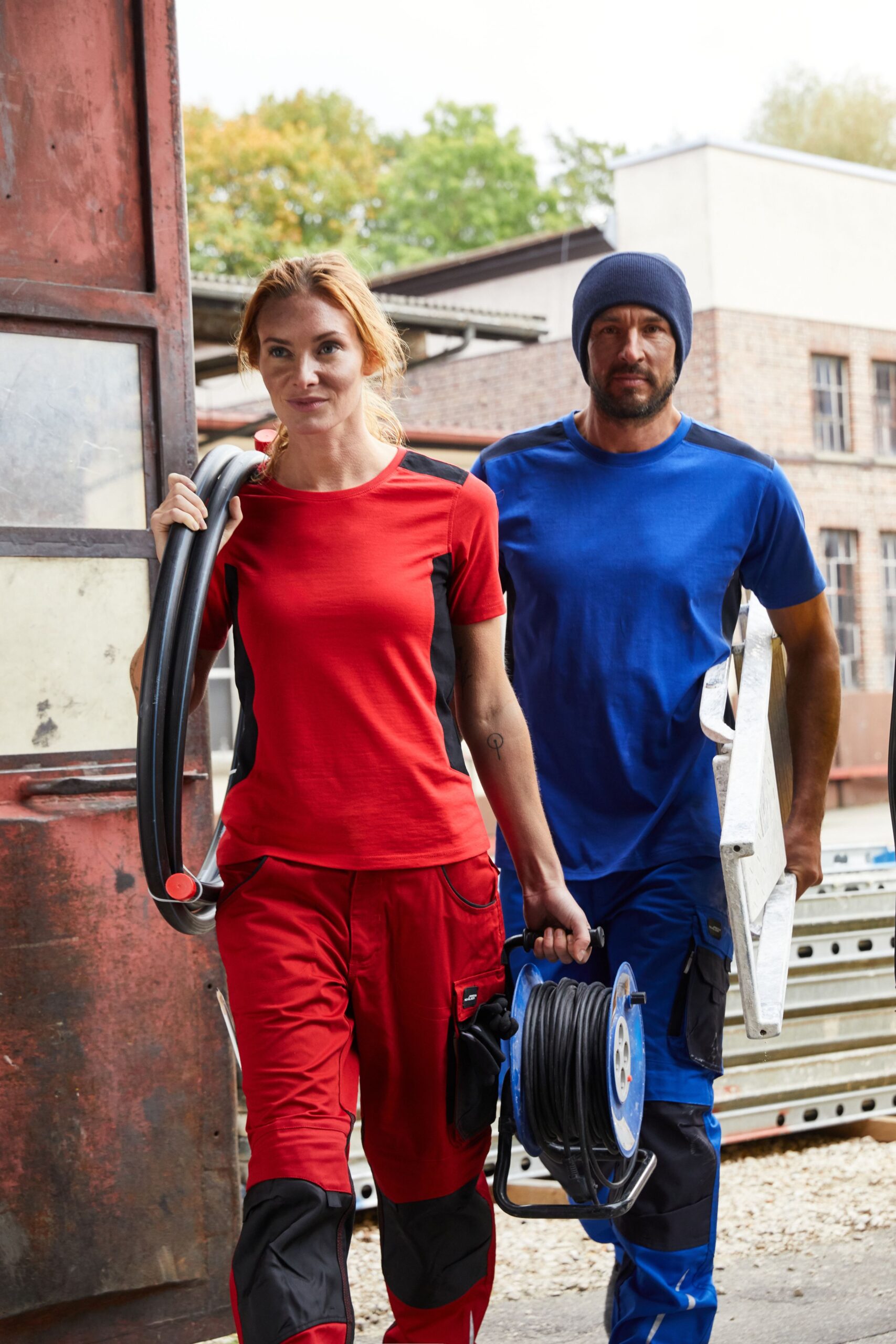 James & Nicholson Men's Workwear T-shirt - STRONG - JN1824