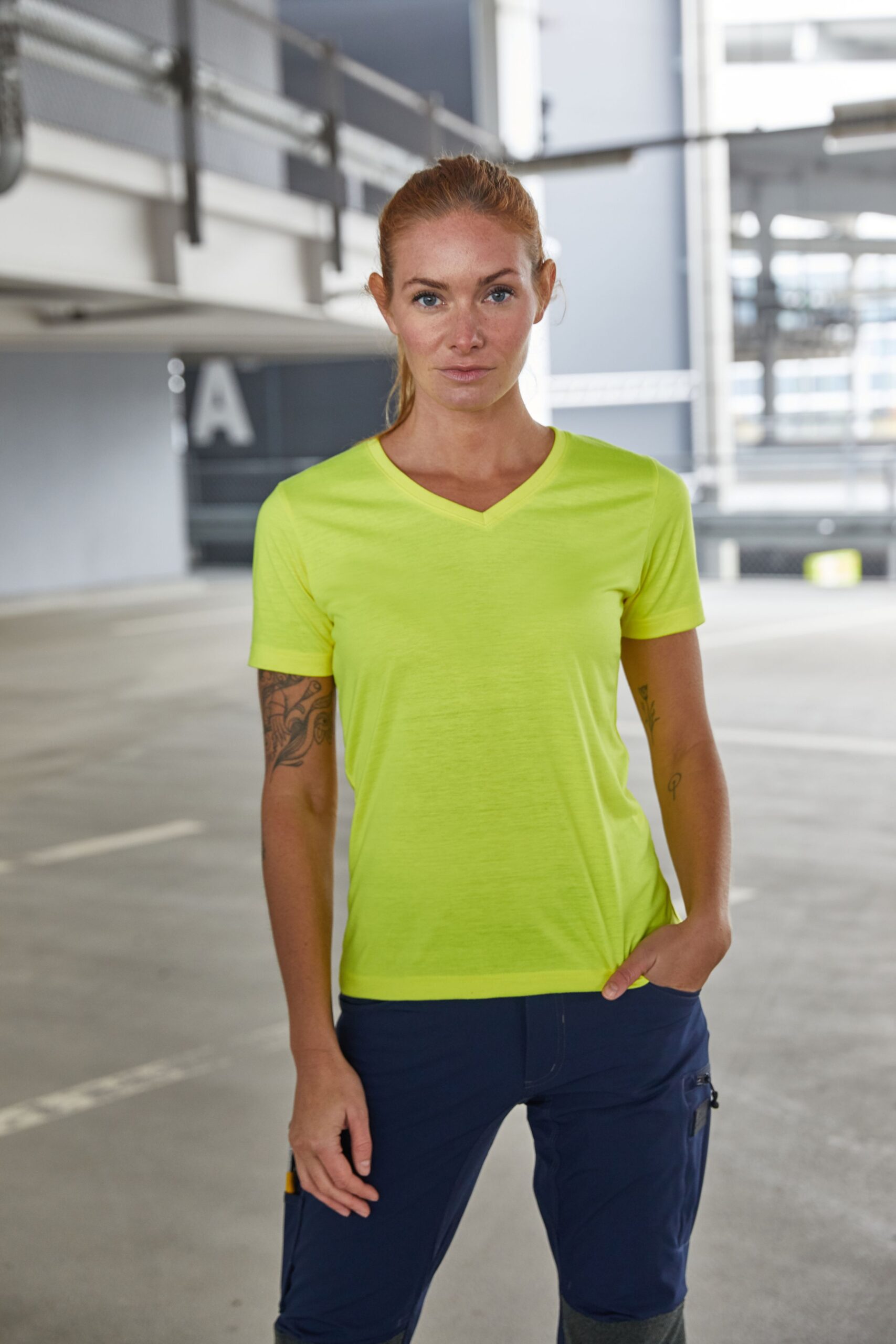 James & Nicholson Ladies' Signal Workwear T-Shirt JN1837