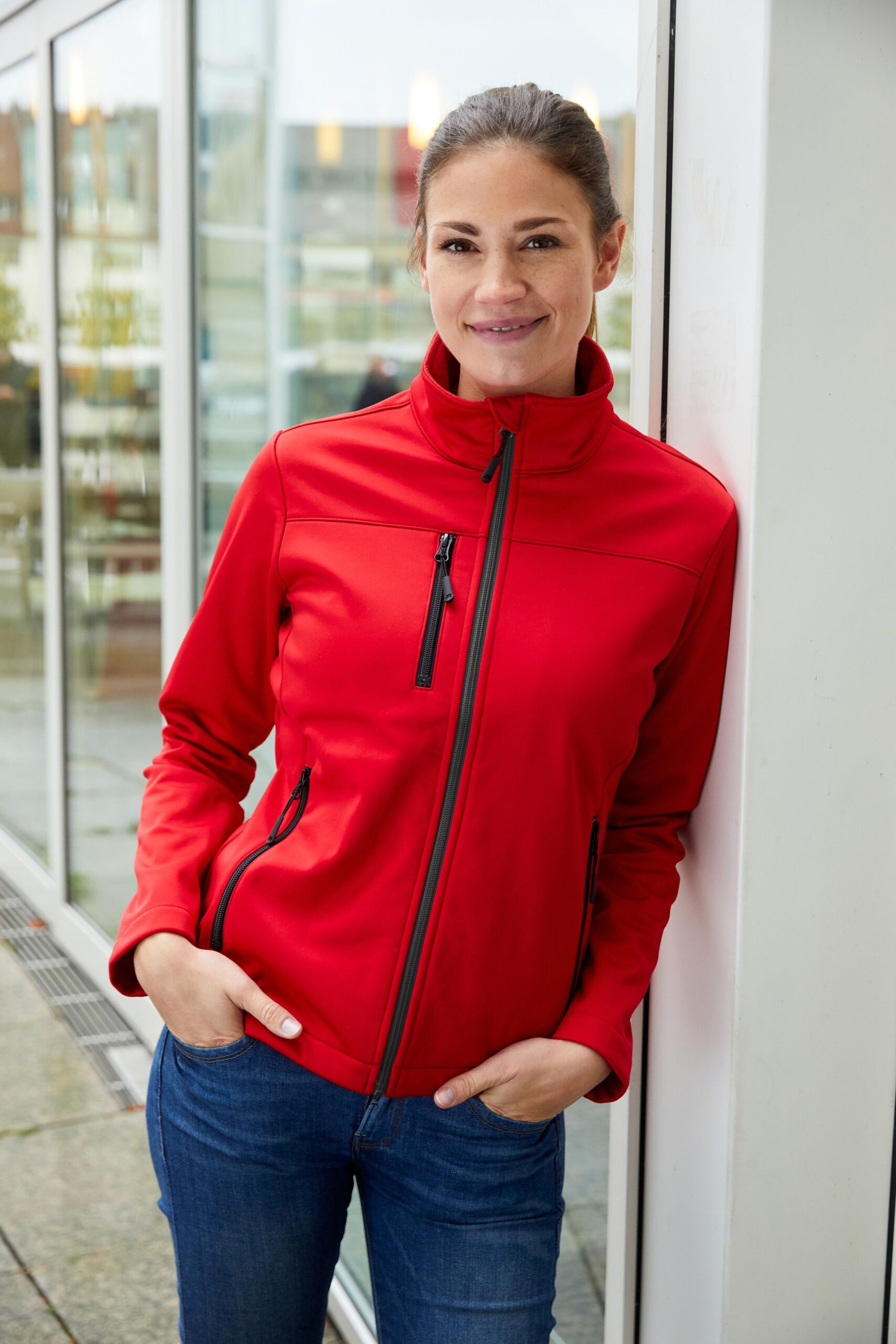 James & Nicholson Ladies' Softshell Jacket JN1171