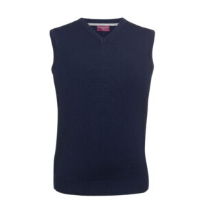 Brook Taverner Detroit S/less V Neck Jumper 7819 - Navy