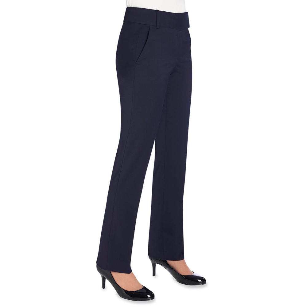 Brook Taverner Genoa Tailored Leg Trouser 2234 - Navy
