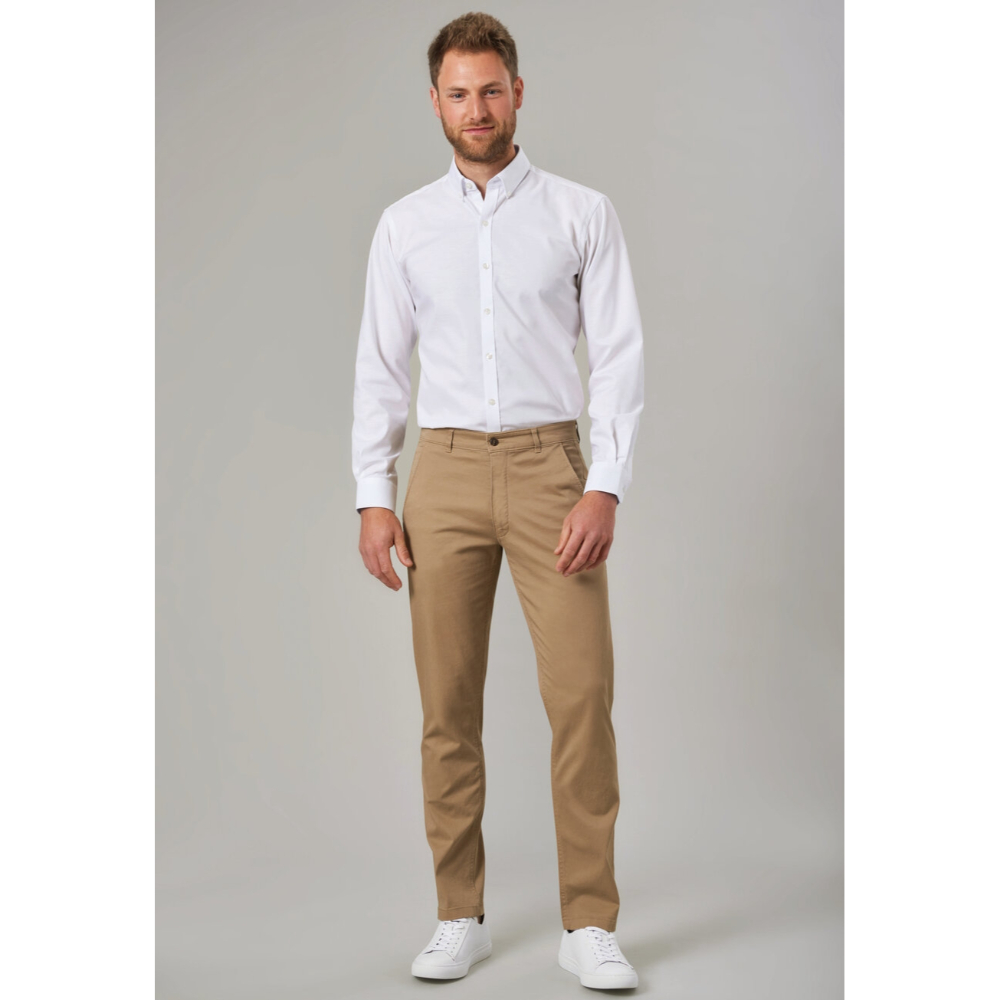 Brook Taverner Miami Slim Fit Chino 8807 - Beige