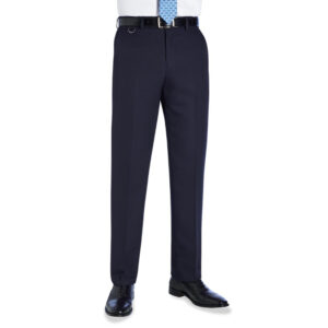 Brook Taverner Mars Tailored Fit Trouser 8648 - Navy
