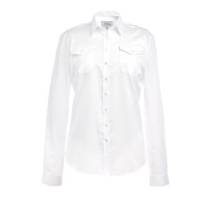 Brook Taverner Messina L/S Pilot Shirt 2426 - White