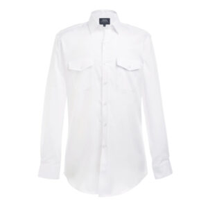 Brook Taverner Milo L/S Pilot Shirt 4718 - White