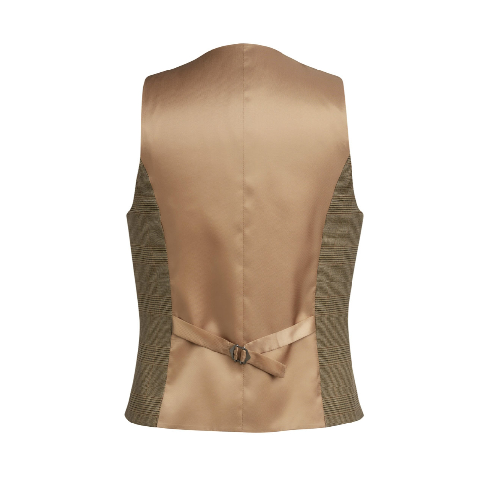 Brook Taverner Olivia Check Waistcoat 2363