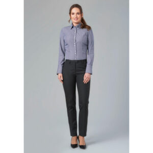 Brook Taverner Paris Slim Leg Trouser 2349 - Charcoal
