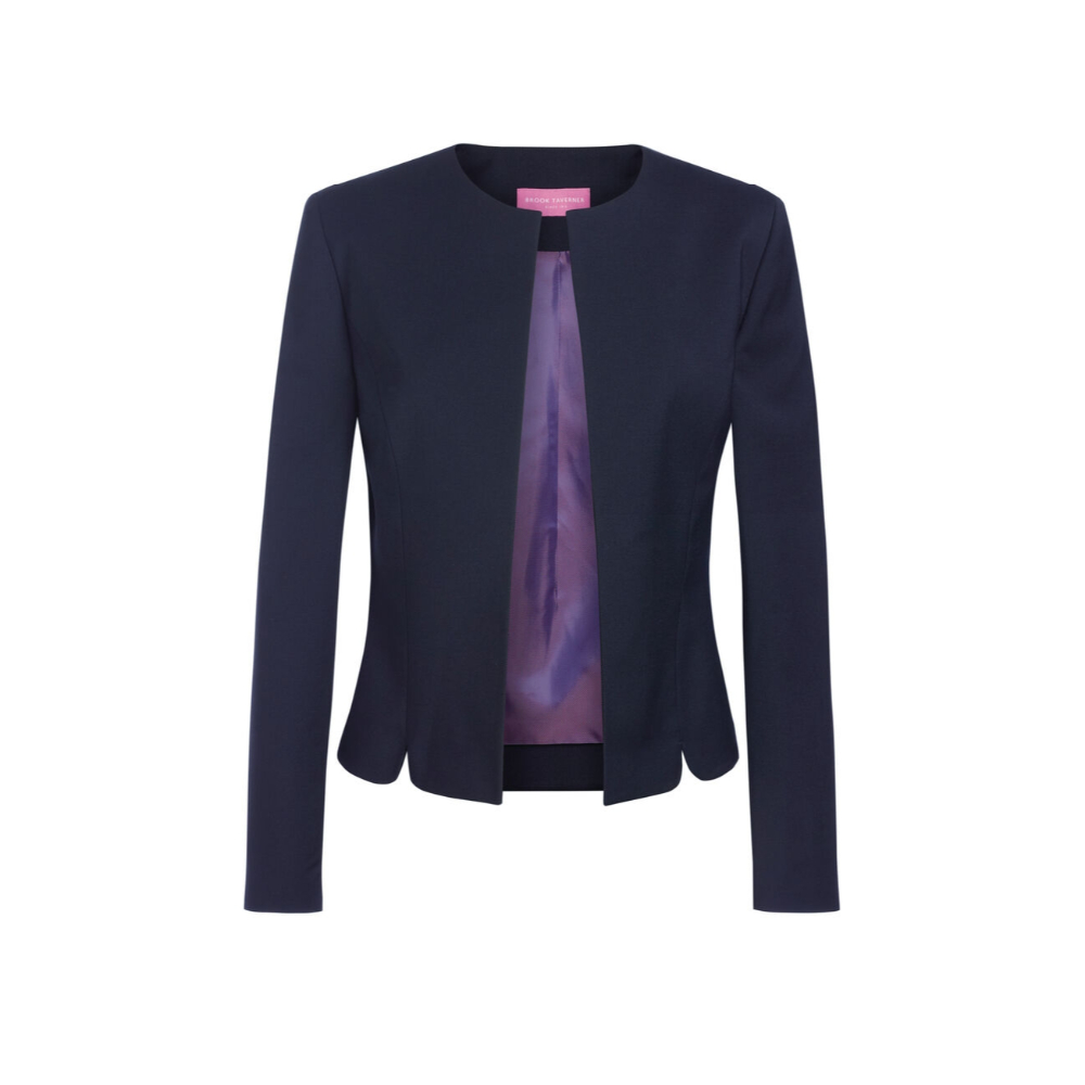 Brook Taverner Rosa Tailored Fit Jacket 2353 - Charcoal