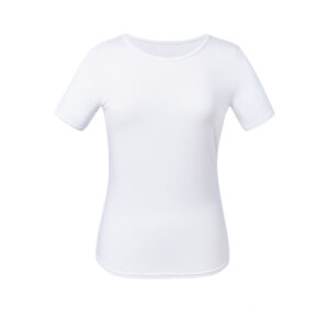 Brook Taverner Sassa Round Neck Stretch Top 2267 - White