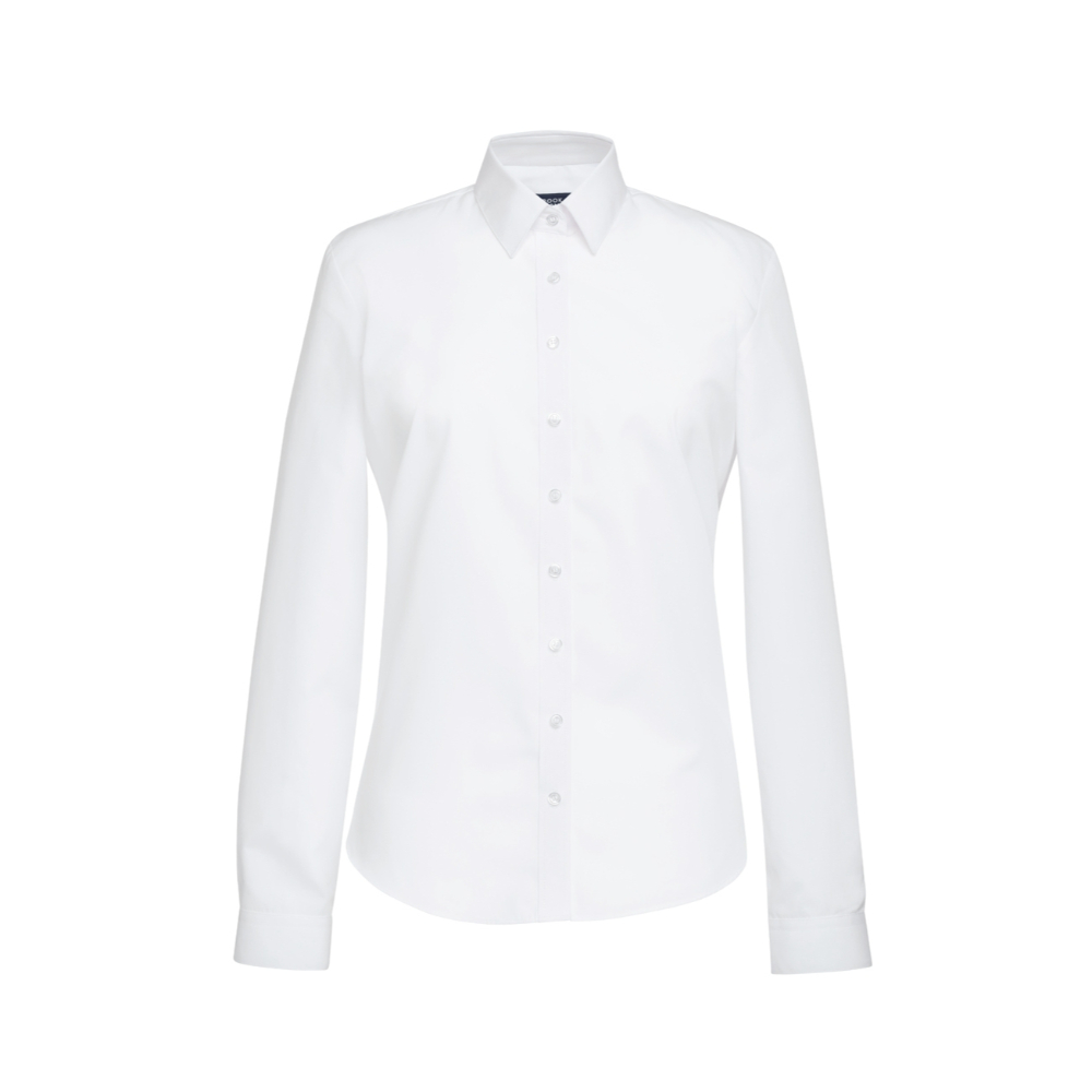Brook Taverner Selene Ladies' L/S Blouse 2270 - White