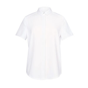 Brook Taverner DISC Siena S/S Crepe Blouse 2301 - White