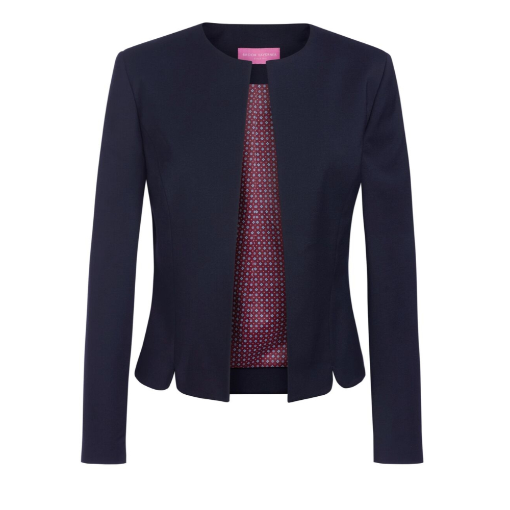 Brook Taverner Vega Tailored Fit Jacket 2356 - Navy