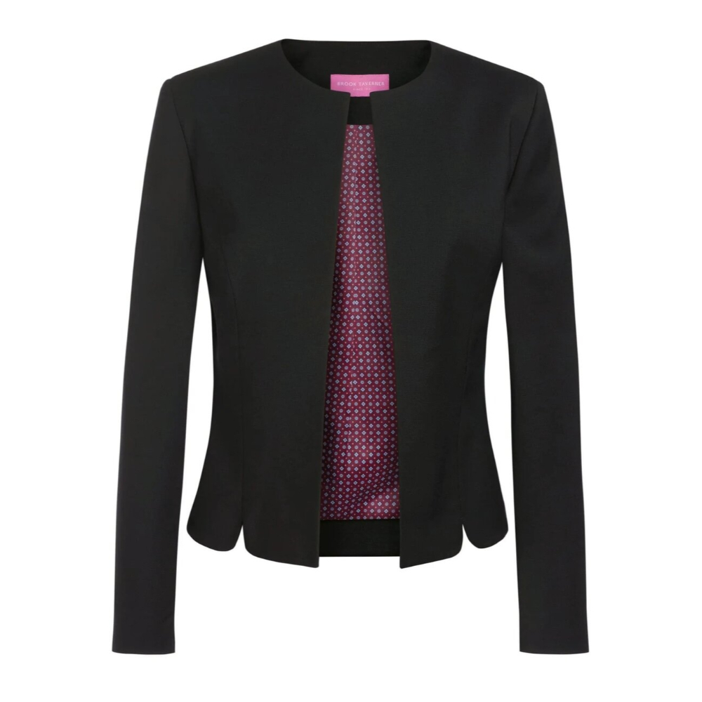 Brook Taverner Vega Tailored Fit Jacket 2356 - Black