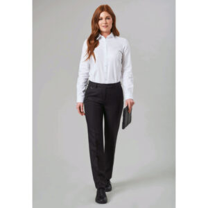 Brook Taverner Albany Ladies' L/S Blouse 2359 - White