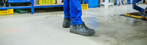 Werkschoenen met stalen neus